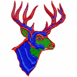 Gazelle Embroidery Design 6 Gazelle Embroidery Design 6